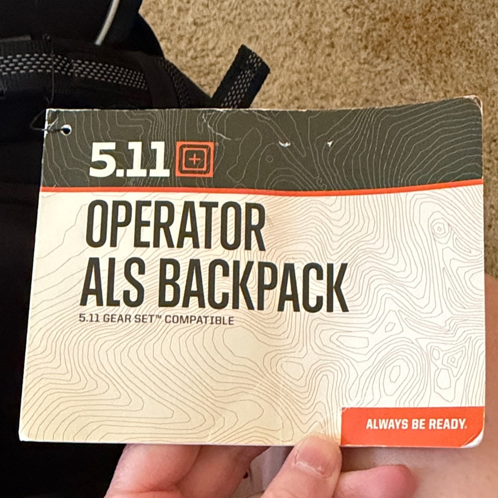 5.11 Tactical Operator ALS Backpack (discontinued) - Picture 2 of 6
